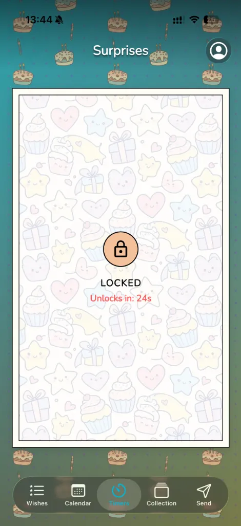 Holdy App Locked Surprise Screen
